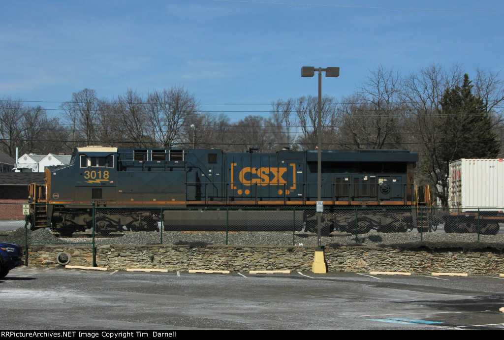 CSX 3018 dpu on I032